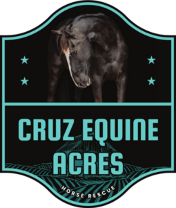 Cruz Equine Acres Horse Rescue Logo